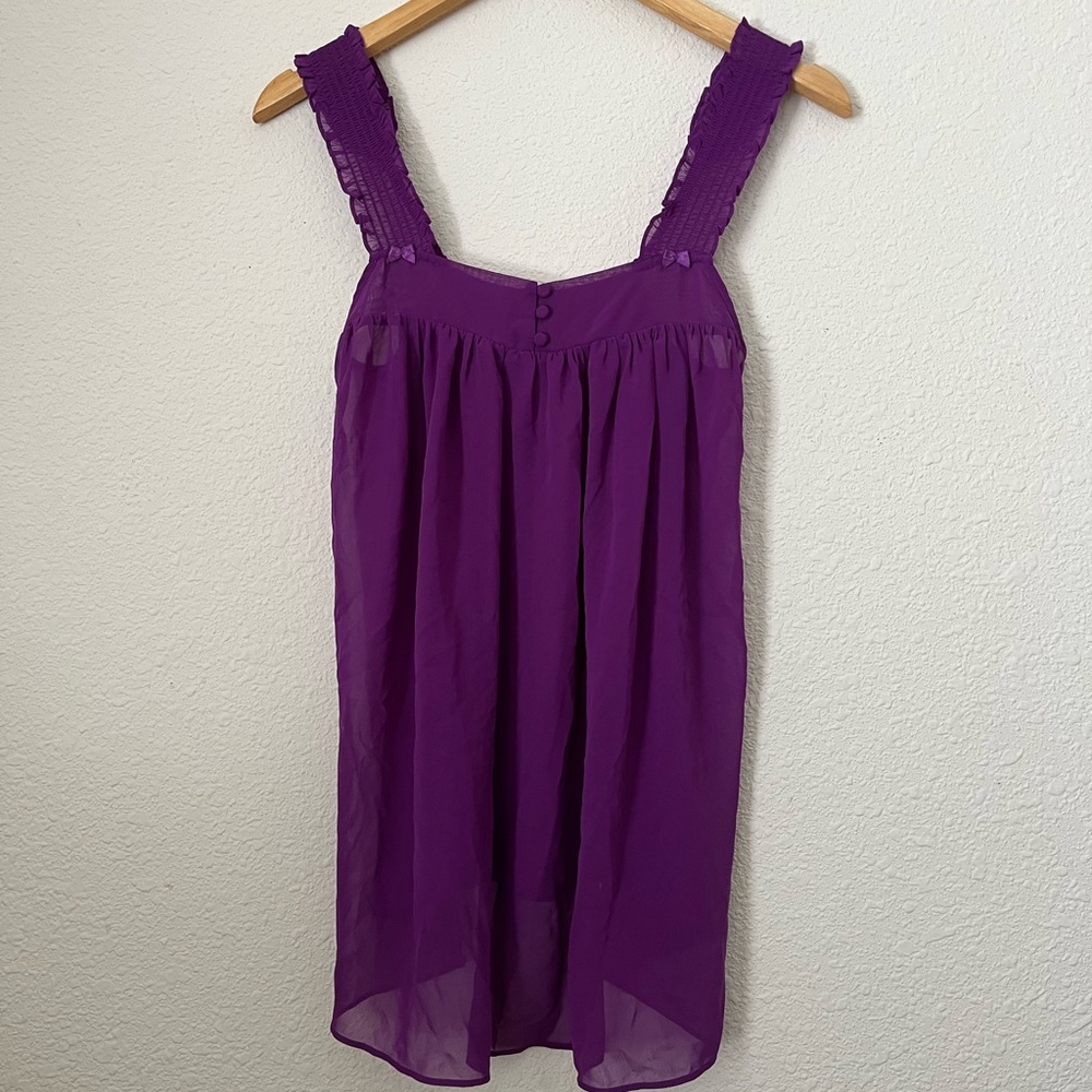 Victoria's Secret Purple Chemise